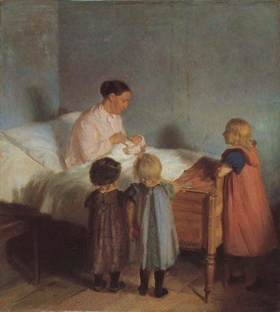 Little Brother by Anna Ancher